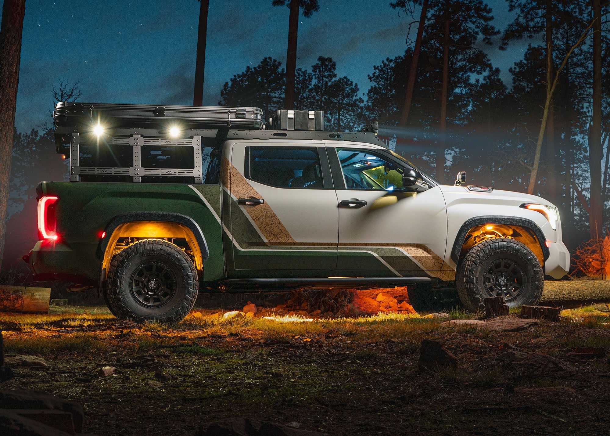 Toyota Tundra 3rd Gen (2007+) Bed Rack - Full Height