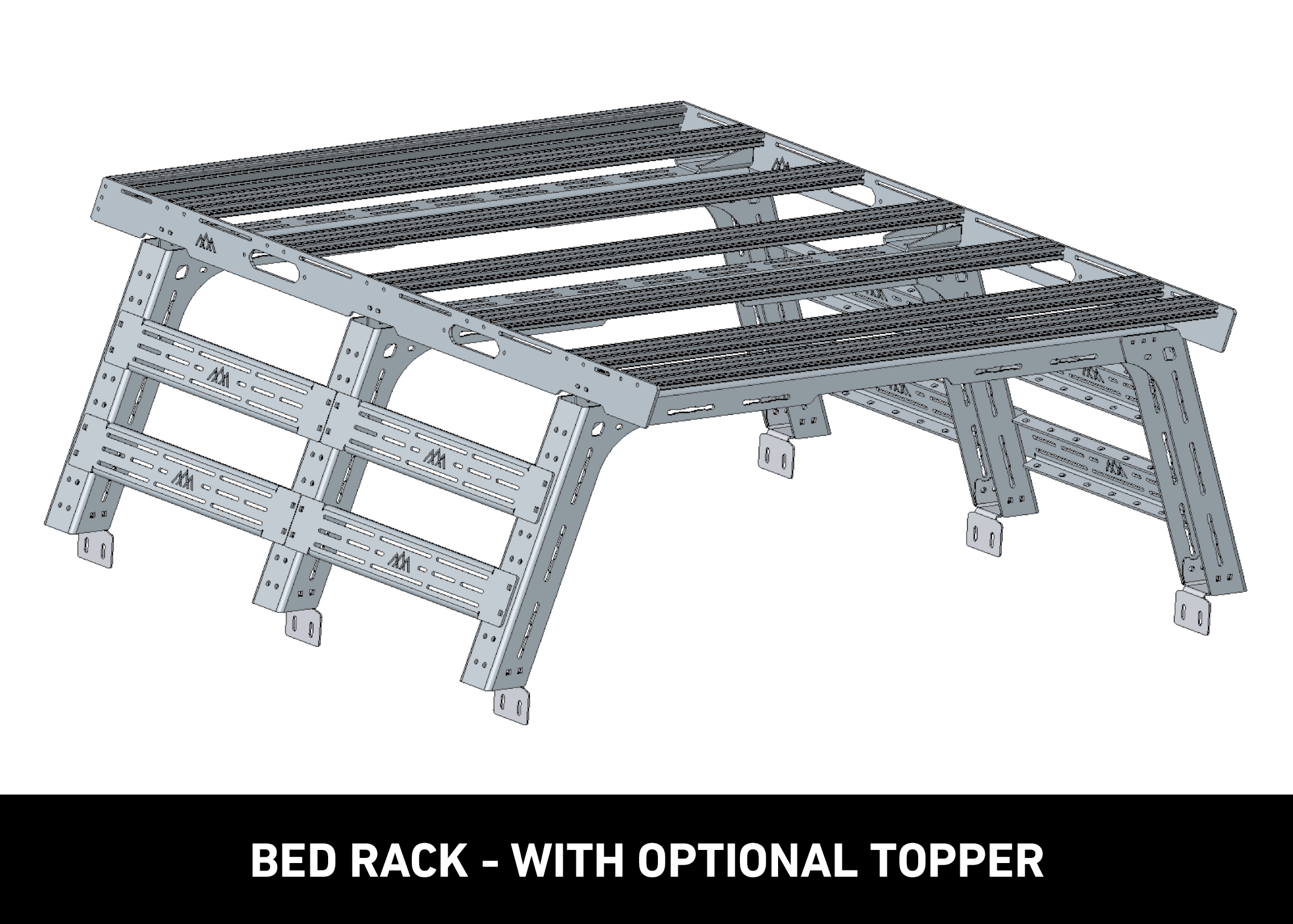 Toyota Tundra 3rd Gen (2007+) Bed Rack - Full Height