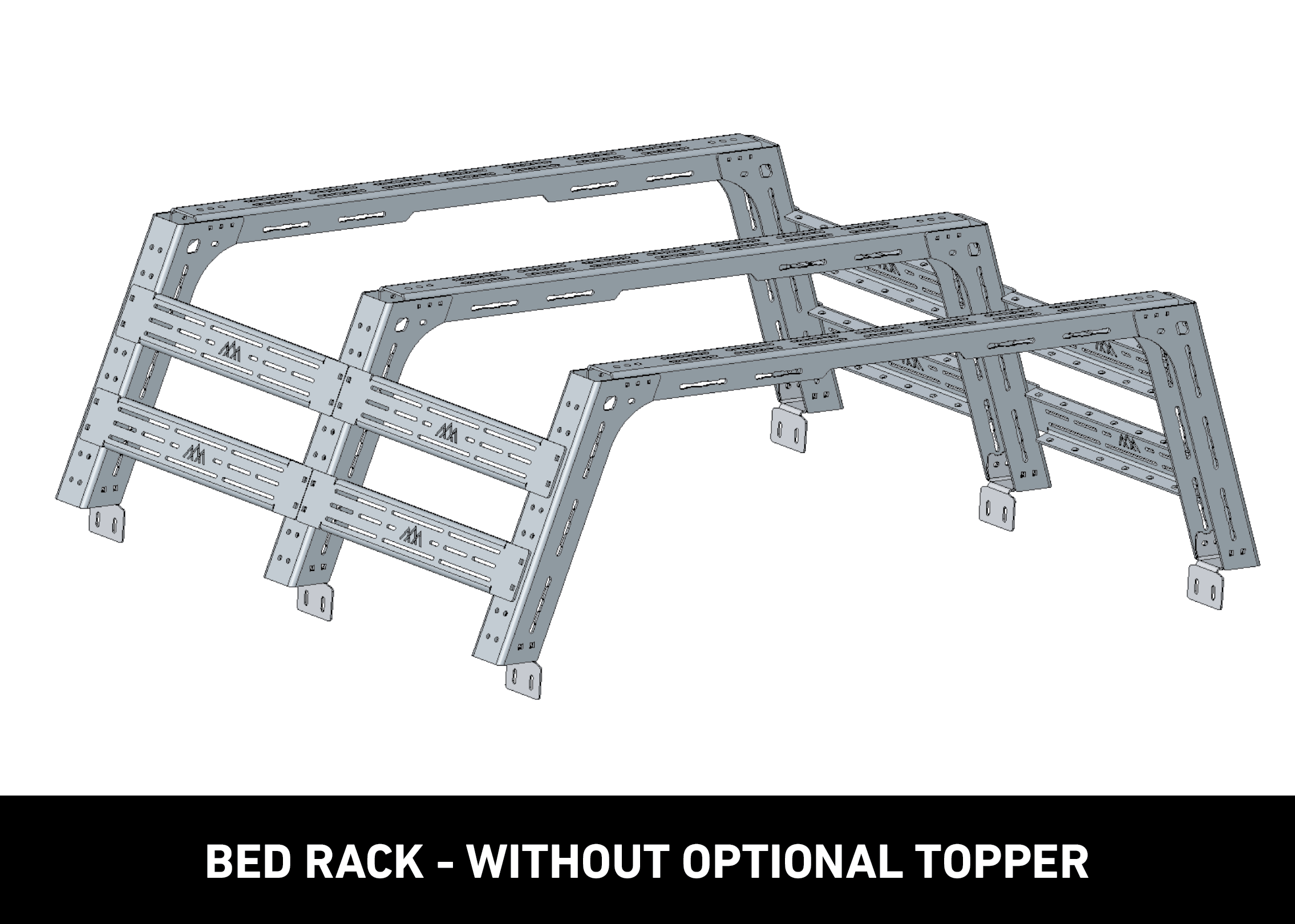 Toyota Tundra 3rd Gen (2007+) Bed Rack - Full Height