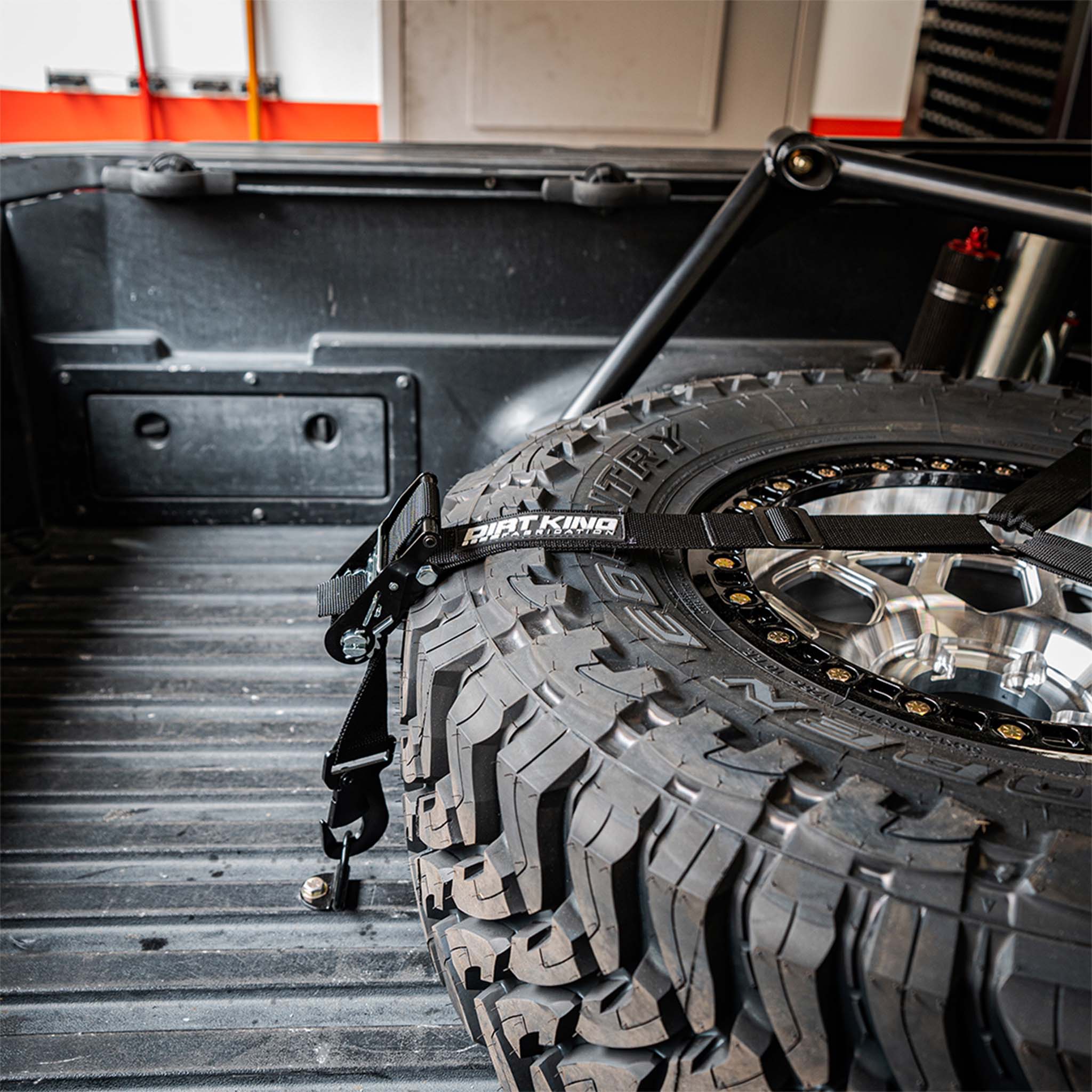 3 Way Spare Tire Strap & Mounts