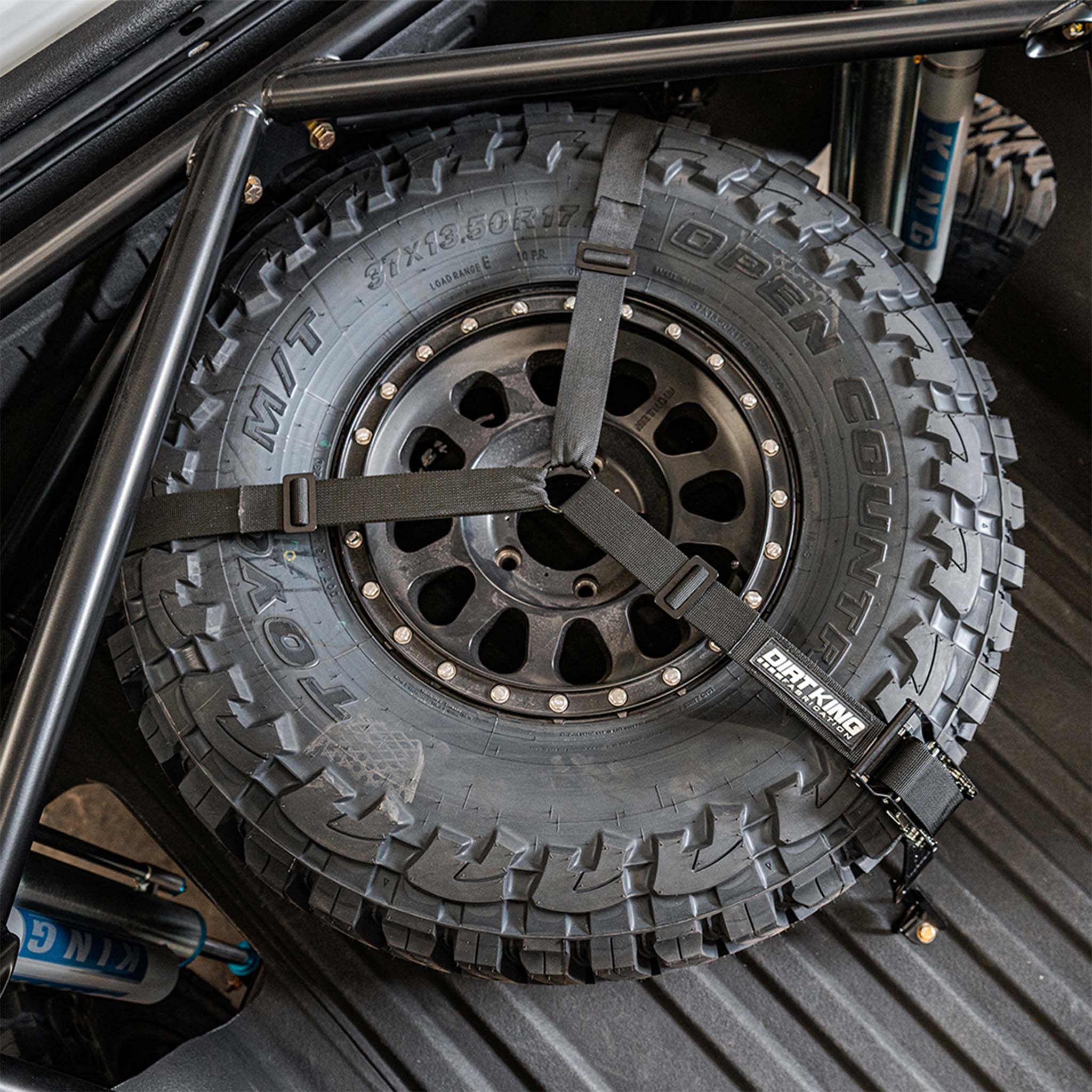 3 Way Spare Tire Strap & Mounts