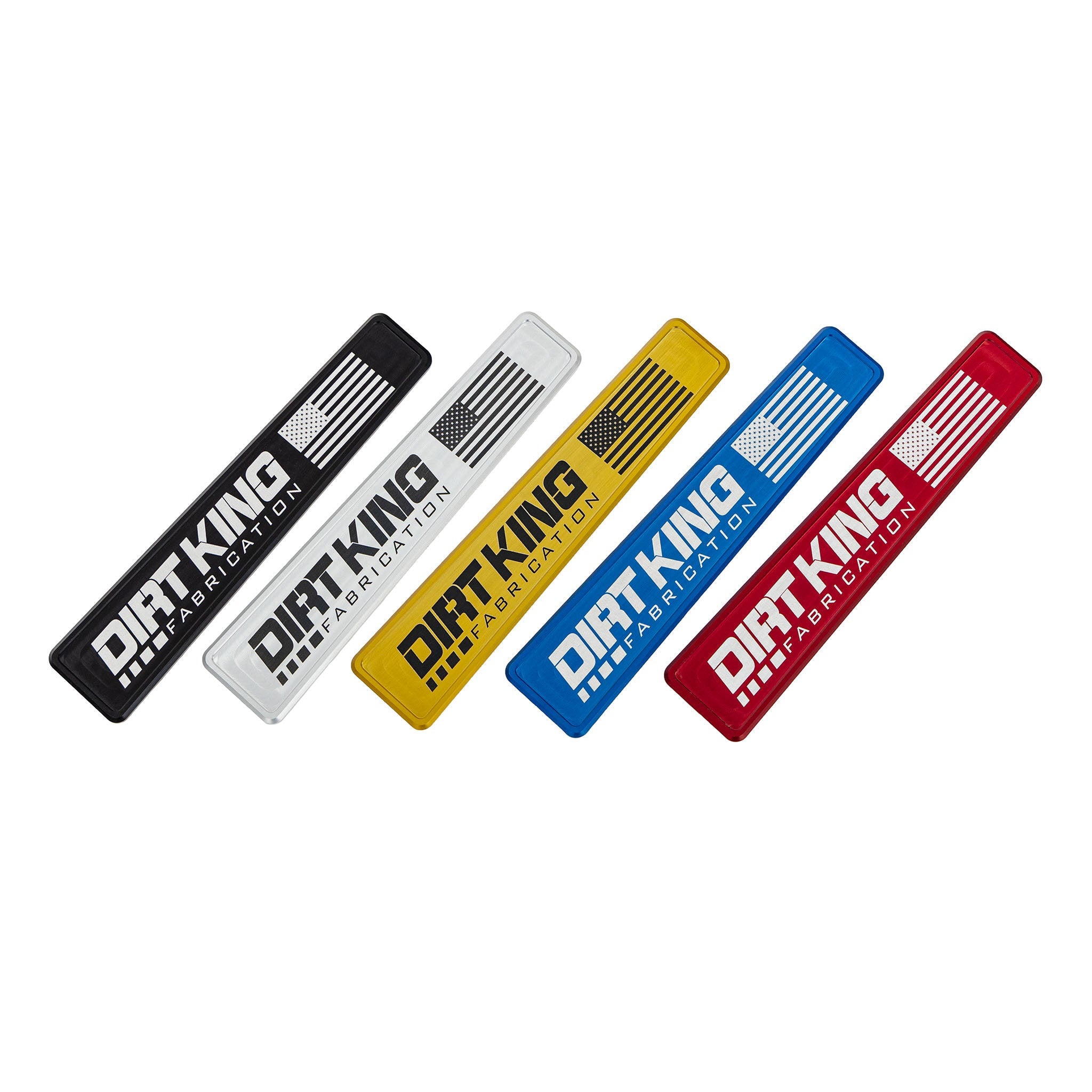 Upper Arm Machined Logo Plates